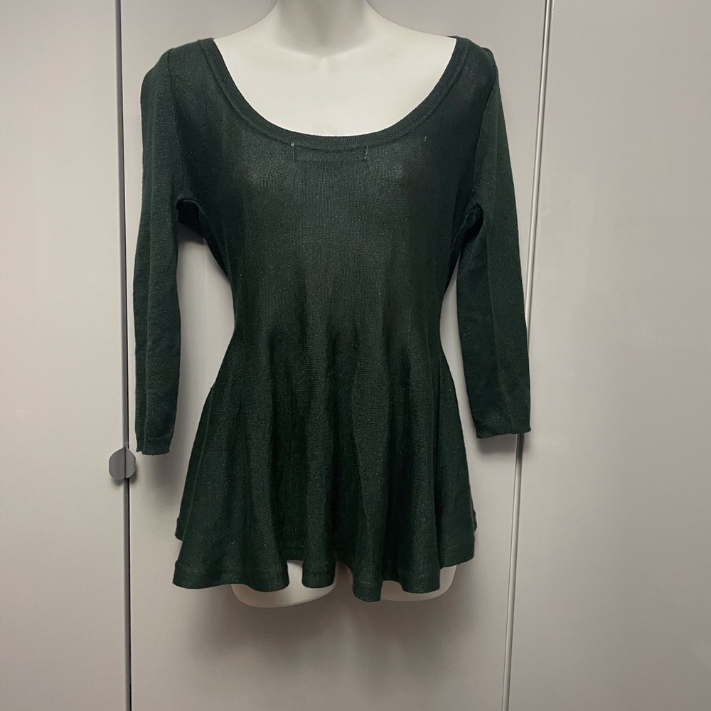 Zara Peplum Top